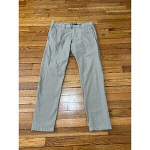 Men's Slim Straight Chino Pants in Khaki